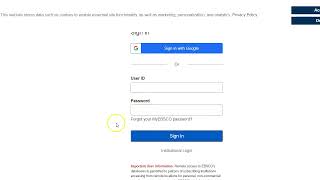 Remote Library Login
