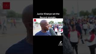 Former Kaizer Chiefs player Junior Khanye says he's not a Kaizer Chiefs fan.