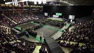 2013 Fall convocation - Time lapse - Durham College