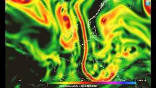 500mb vorticity- animatie