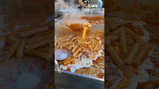 Tteokbokki in the Richmond Night Market #vancouverbc #vancouverfoodie #vancouverfood