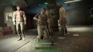Helping Travis in a "bar fight" - fallout 4