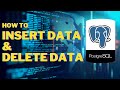 Part 1: How to insert and view data in PostgreSQL? | PostgreSQL Tutorials