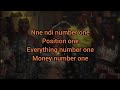 Number 1 (Lyrics) - Makhadzi ft Iyanya & Prince Benza