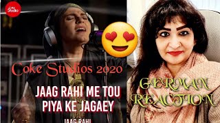German Reaction | Jaag Rahi | Coke Studio 2020 | Fariha Pervez ft. Ali Noor | Rohail Hyatt