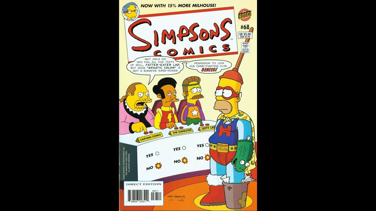 The Simpsons Comics 068 Youtube