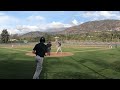 foothill tech varsity baseball vs carpinteria 1 25 25