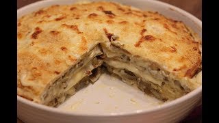 Crespelle al forno con carciofi