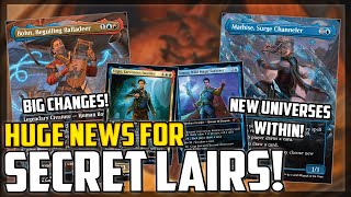 HUGE News For Secret Lairs! FREE Universes Within Promos! Buy Them Locally! - Magic: The Gathering