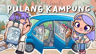 VLOG: PERJALANAN PURPLE FAMILY PULANG KAMPUNG | AVATAR WORLD DRAMA ROLEPLAY | PAZU