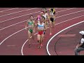 決勝 u18 女子800m u18・u16陸上2024