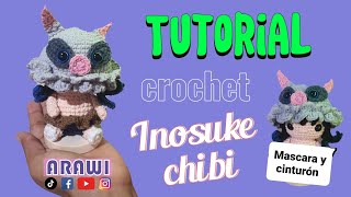 TUTORIAL AMIGURUMI INOSUKE DEMON SLAYER - PARTE FINAL