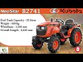 kubota neostar b2741 4wd 27hp multipurpose compact tractor review features price by kisan khabri