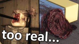 this NEW roblox GORE horror game is TOO SCARY...