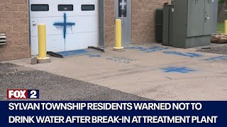 Breach at Sylvan Twp. water plant raises concerns