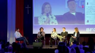 Blog Forum Gdańsk 2016:  Panel dyskusyjny: Twórcy internetowi edukują.