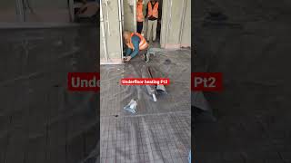 Underfloor heating pt2 #viral #shorts