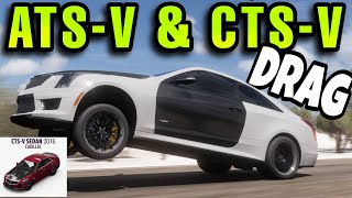 FORZA HORIZON 5 - CADILLAC ATS-V AND CTS-V (DRAG TUNE)