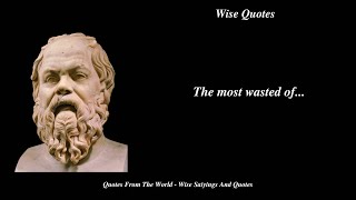 Best Wise Quotes Of All Times