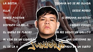 Corridos Tumbados Mix 2021 | Junior H 2021 Mix | 1004 Kilometros, Disfruto Lo Malo, Mente Positiva