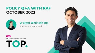 Policy Q+A with Raf Manji & Jessica Hammond