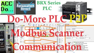 Do-More PLC P2P Modbus Scanner Communication