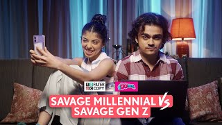 FilterCopy | Savage Millennial VS Savage Gen z | Ft. Devishi Madaan, @ManishKharage & Rohan Shah