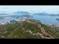 sakura drone 4k 愛媛県岩城山積善山の桜｜sakura in mt.sekizen｜桜ドローンプロジェクト2023 in 瀬戸内海