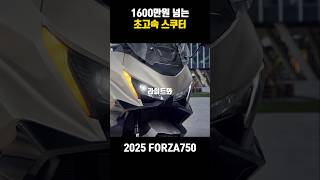 혼다 포르자750 1600만원 스쿠터 성능 티맥스가 위험한 이유