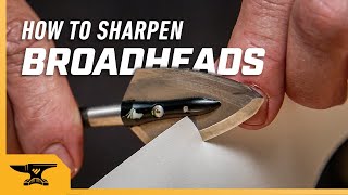 How to Sharpen Broadheads Using Common Knife Sharpeners