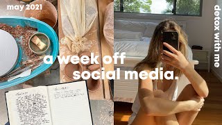 DETOX WITH JOY | My week off social media + my tips and tricks!