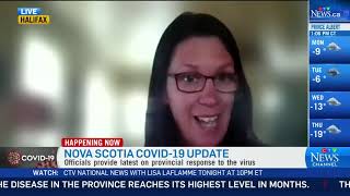 N.S. officials provide an update on COVID-19