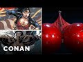 Conan Battles Comic Book Gender Inequality | CONAN on TBS