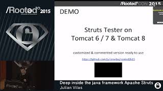 Julian Vilas Deep inside the Java framework Apache Struts