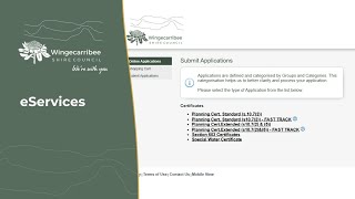 How to use our new online eServices Portal