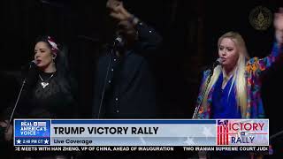 KID ROCK PERFORMS FOR MAGA CROWD