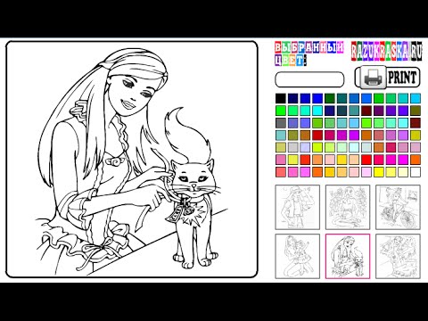 Coloring Book Children Coloring Pages BARBIE and her Friends ... Coloring Book Children Coloring Pages BARBIE and her Friends ...