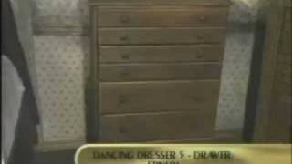 HAUNTEDPROPS.COM Dancing Dresser 5-Drawer