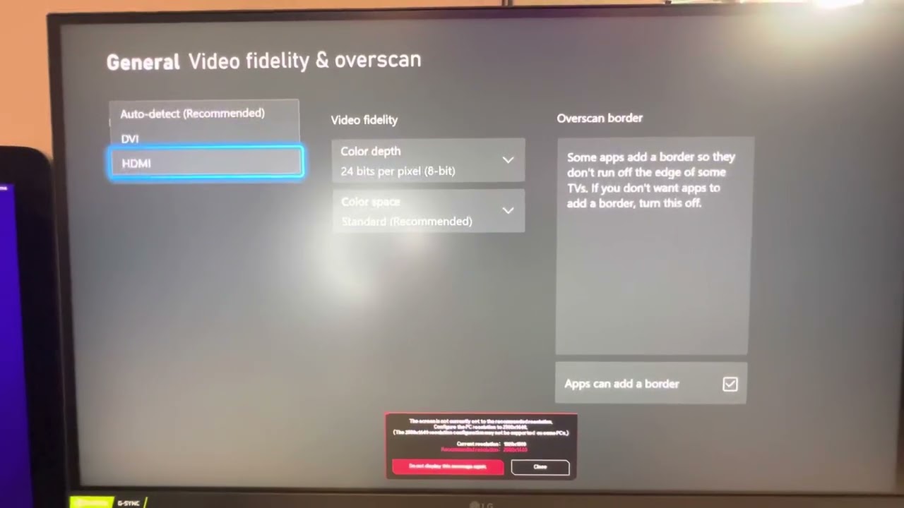 Xbox Series X 1440p 120hz On Lg GN800-B Not Working. HERE IS THE ...