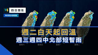 2025/02/23 週一水氣減少雨趨緩 夜間仍有低溫多保暖