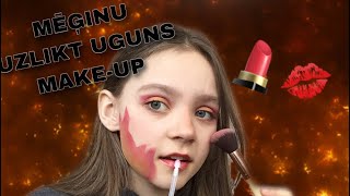 ES MĒĢINU UZLIKT UGUNS MAKE-UP