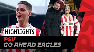 ➕ 3 points and Fábio Silva's debut! 🤩 | Highlights PSV - Go Ahead Eagles