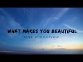 One Direction - What Makes You Beautiful | Lyrics | Meusic