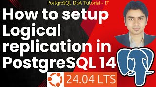 How to Setup Logical Replication in PostgreSQL 14 Step by Step #postgresql #replication #logical