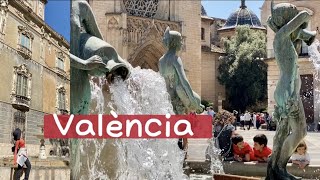 瓦伦西亚城市漫步｜治愈系无语音｜法国室友教我一道冷盘 | Valencia City Tour