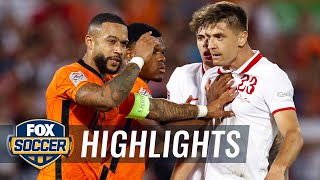 Netherlands vs. Poland Highlights | UEFA Nations League | FOX SOCCER