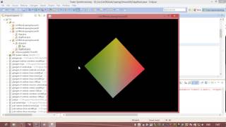 Java 3D OpenGL Cube Tutorial Lesson 04