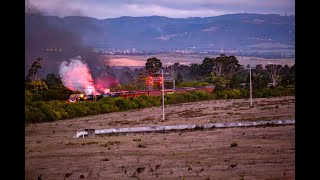 Steamrail Hudson's to Mt Baw Baw and Walhalla with R711 and R761- 5/8/23