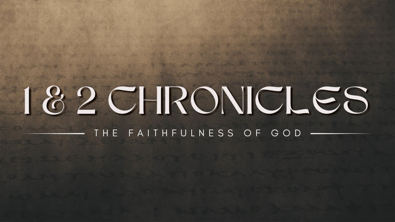 1 Chronicles 1-3 - Introduction To The Chronicles - YouTube