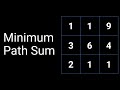 Coding Interview Problem - Minimum Path Sum